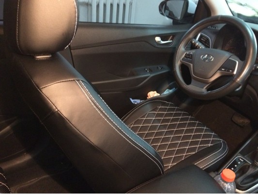 Авточехлы на Hyundai Solaris 2 Авточехлы на Hyundai Solaris 2