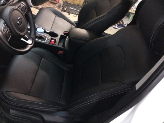 Каркасные авточехлы на KIA Sportage 4 Каркасные авточехлы на KIA Sportage 4