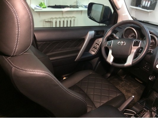 Каркасные авточехлы на Toyota Land Cruiser Prado 150 Каркасные авточехлы на Toyota Land Cruiser Prado 150