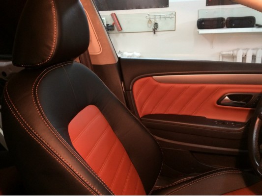 Каркасные авточехлы на Volkswagen Passat CC