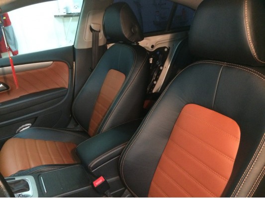 Каркасные авточехлы на Volkswagen Passat CC